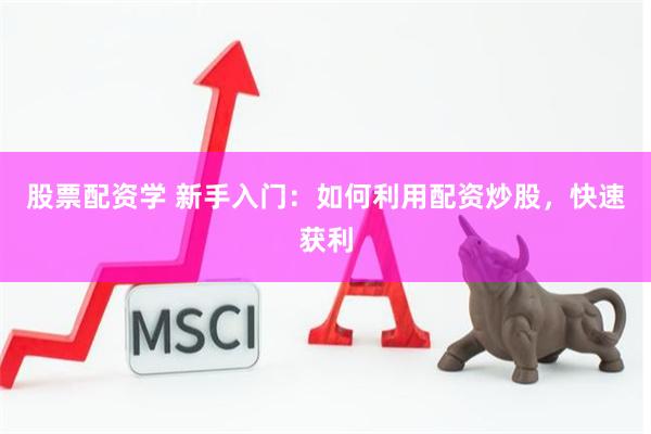 股票配资学 新手入门：如何利用配资炒股，快速获利